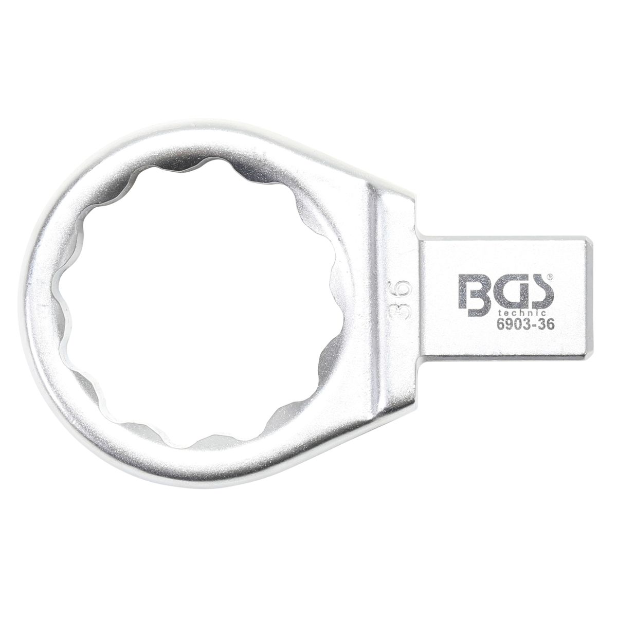Llave de anillo insertable | 36 mm | Sujeción 14 x 18 mm