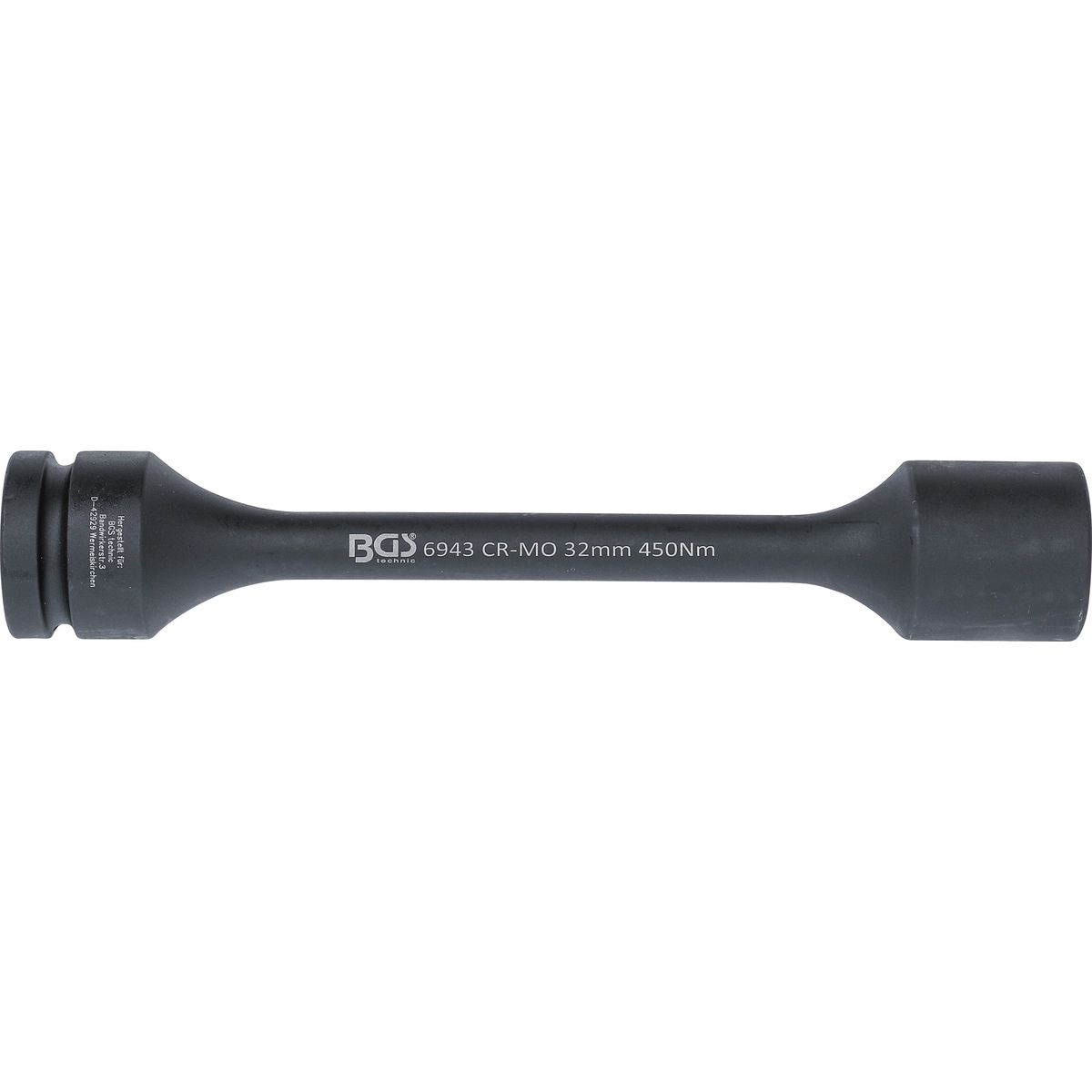 Torsion Impact Socket, Hexagon | 25 mm (1") Drive | 32 mm | 450 Nm