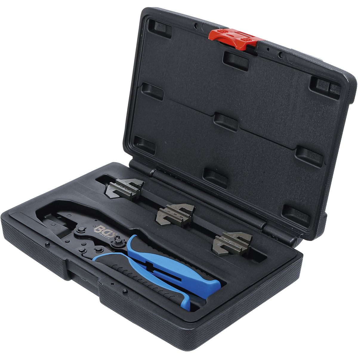 Crimping Pliers Set | with 3 Pairs of Jaws | for Solar Connectors MC3 / MC4 / Tyco