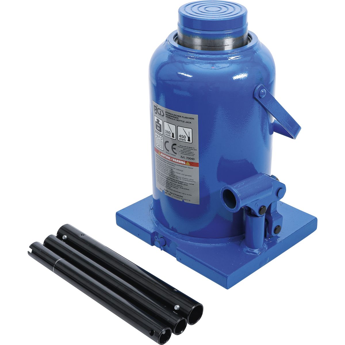 Hydraulic Bottle Jack | 50 t