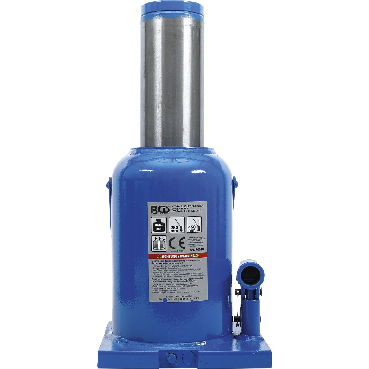 Hydraulic Bottle Jack | 50 t