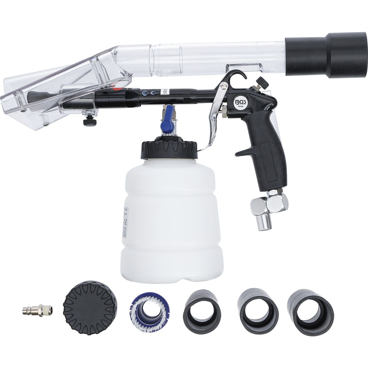 Twister Cleaning Gun with Brush and Extractor Attachment | 7 pcs.
