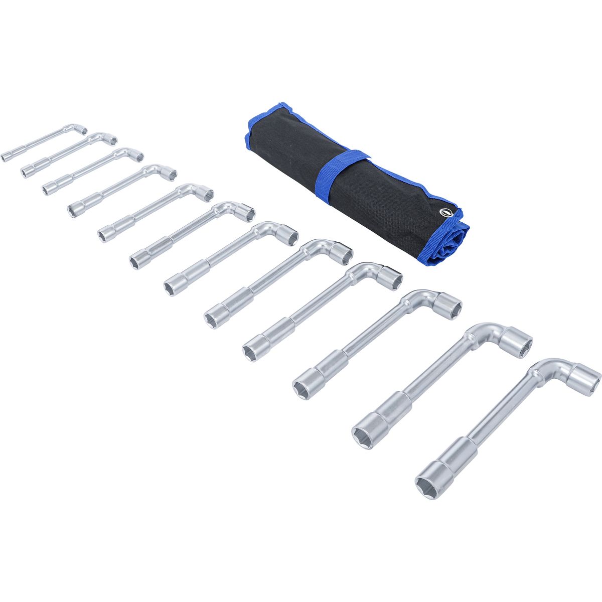 Deep Hole Pipe Spanner Set | 8 - 19 mm | 12 pcs.