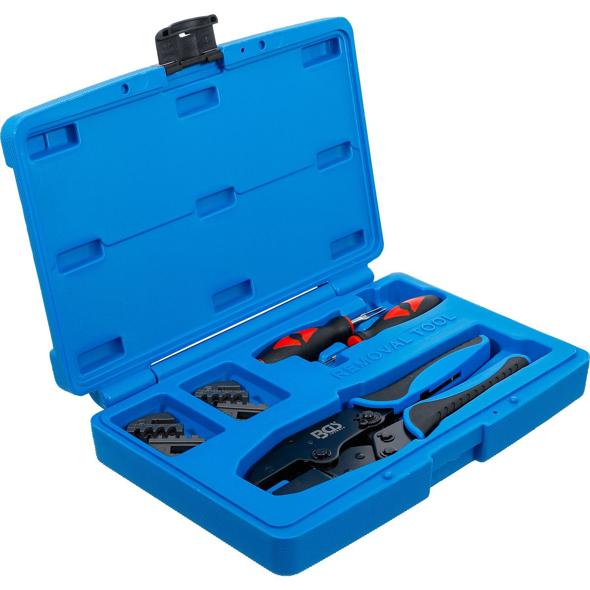 Crimping Pliers and Terminal Tool Kit | with 2 Pairs of Jaws