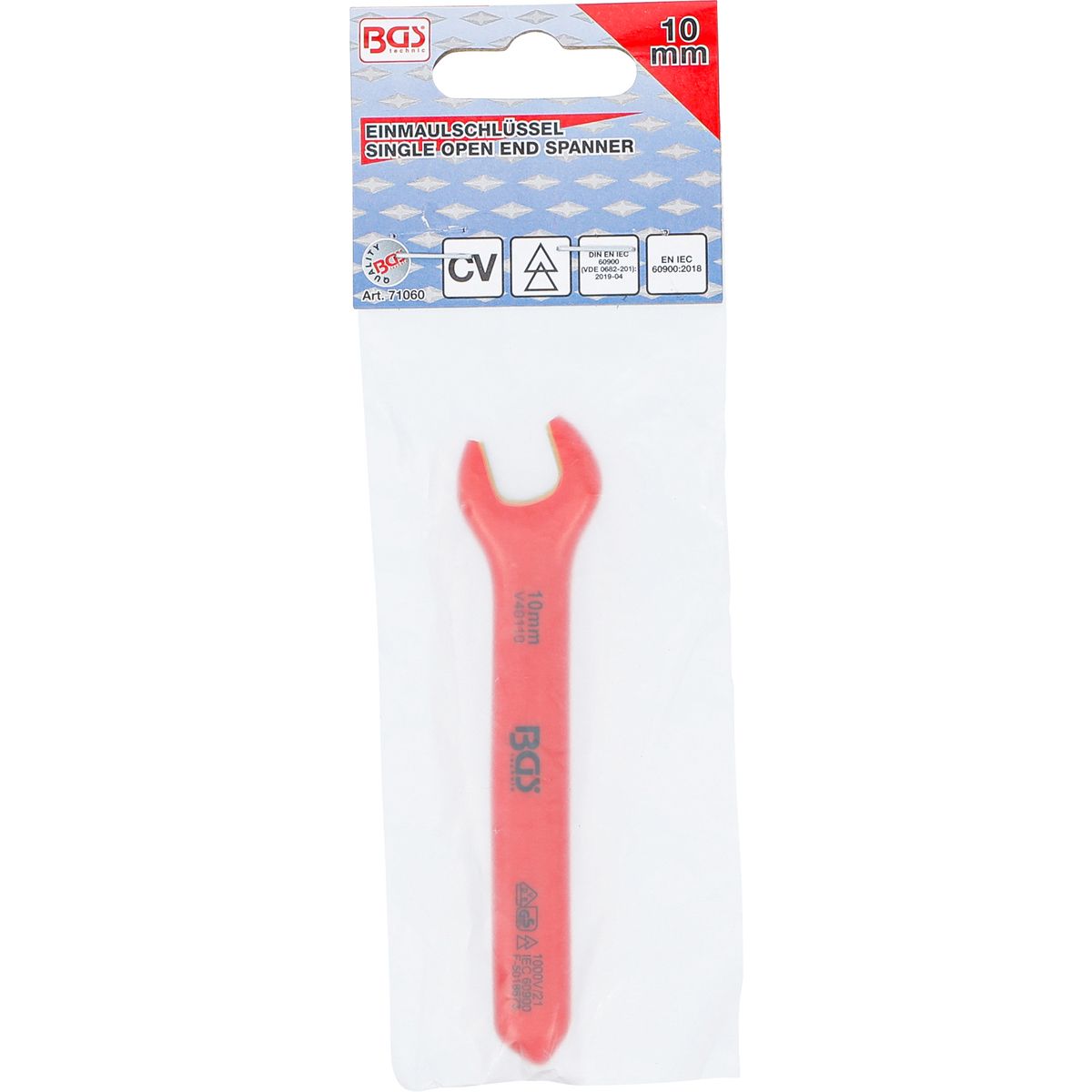 VDE Single Open End Spanner | 10 mm