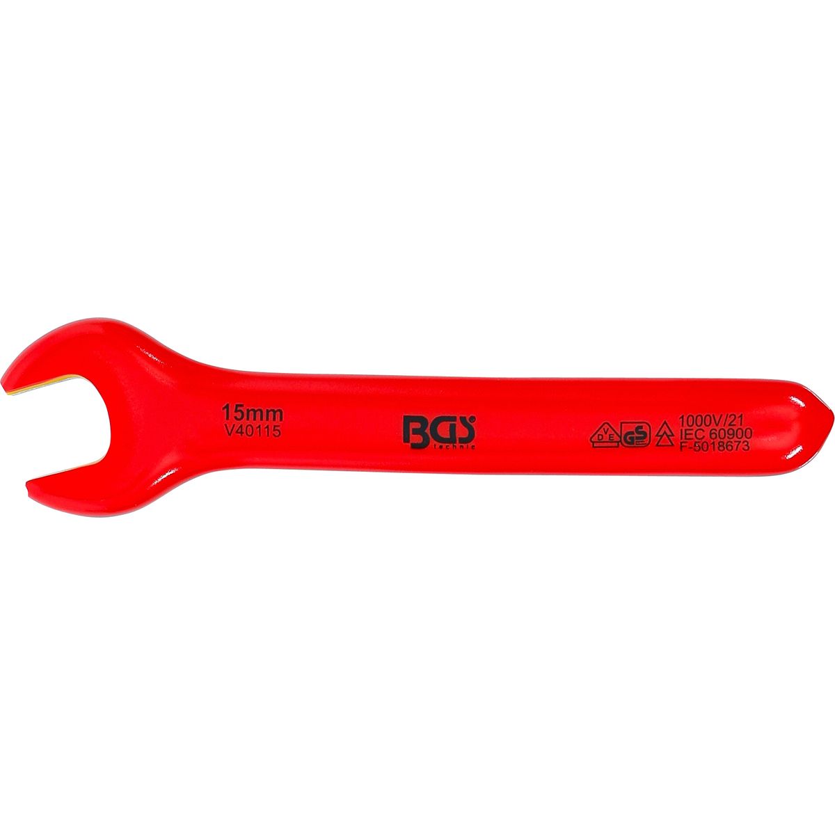 VDE Single Open End Spanner | 15 mm