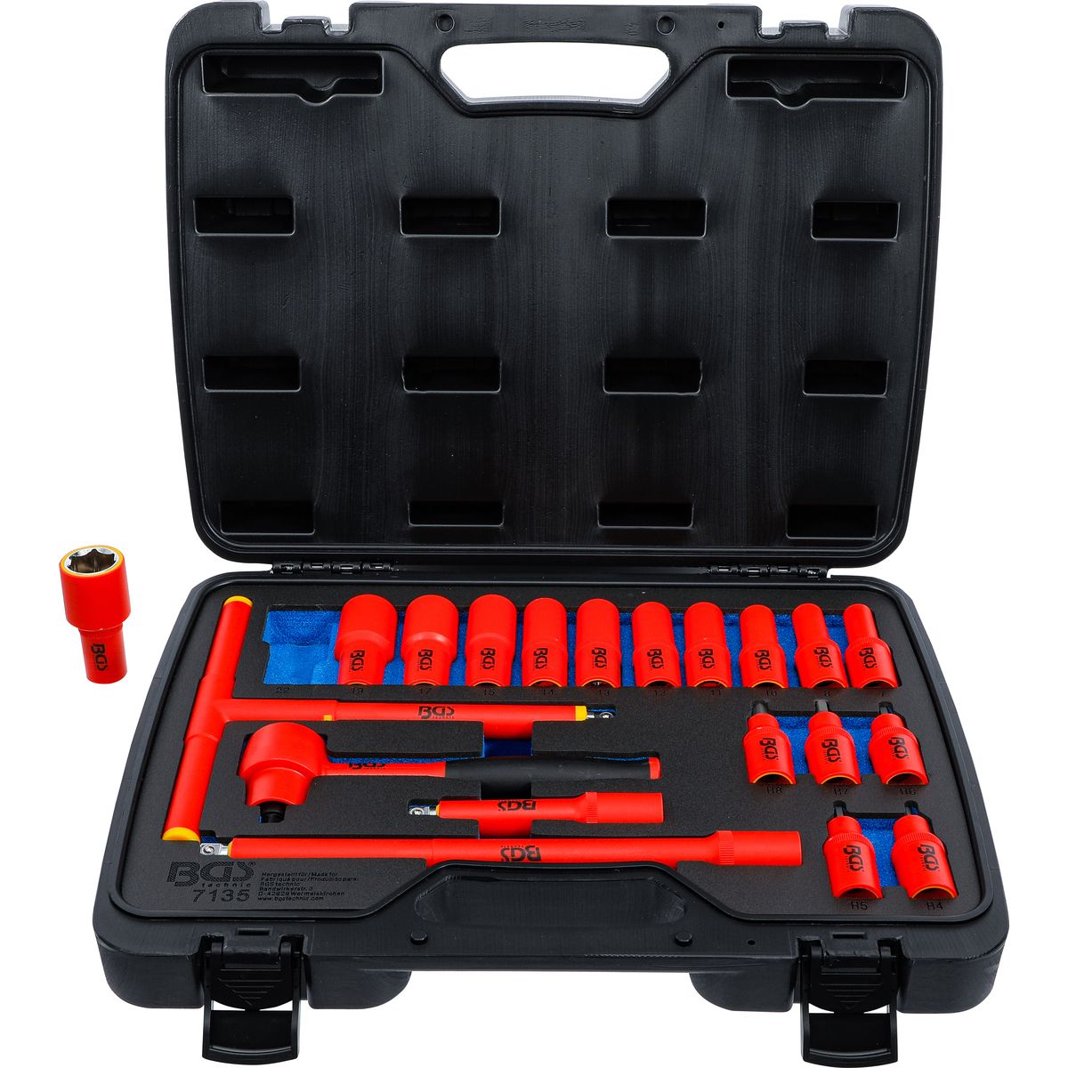 VDE Socket and Bit Socket Set | 10 mm (3/8") Drive | 20 pcs.