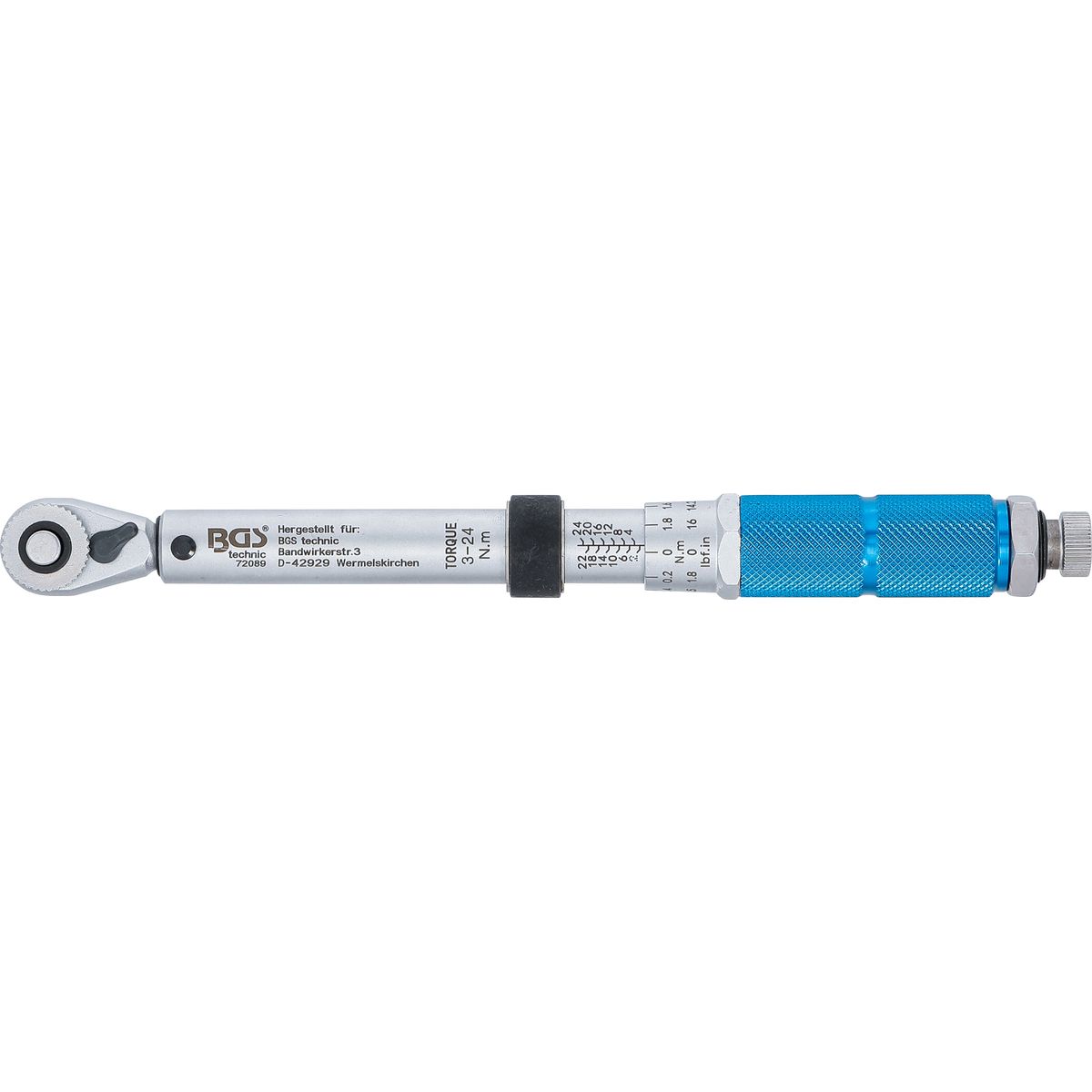 Torque Wrench | 6.3 mm (1/4") | 3 - 24 Nm