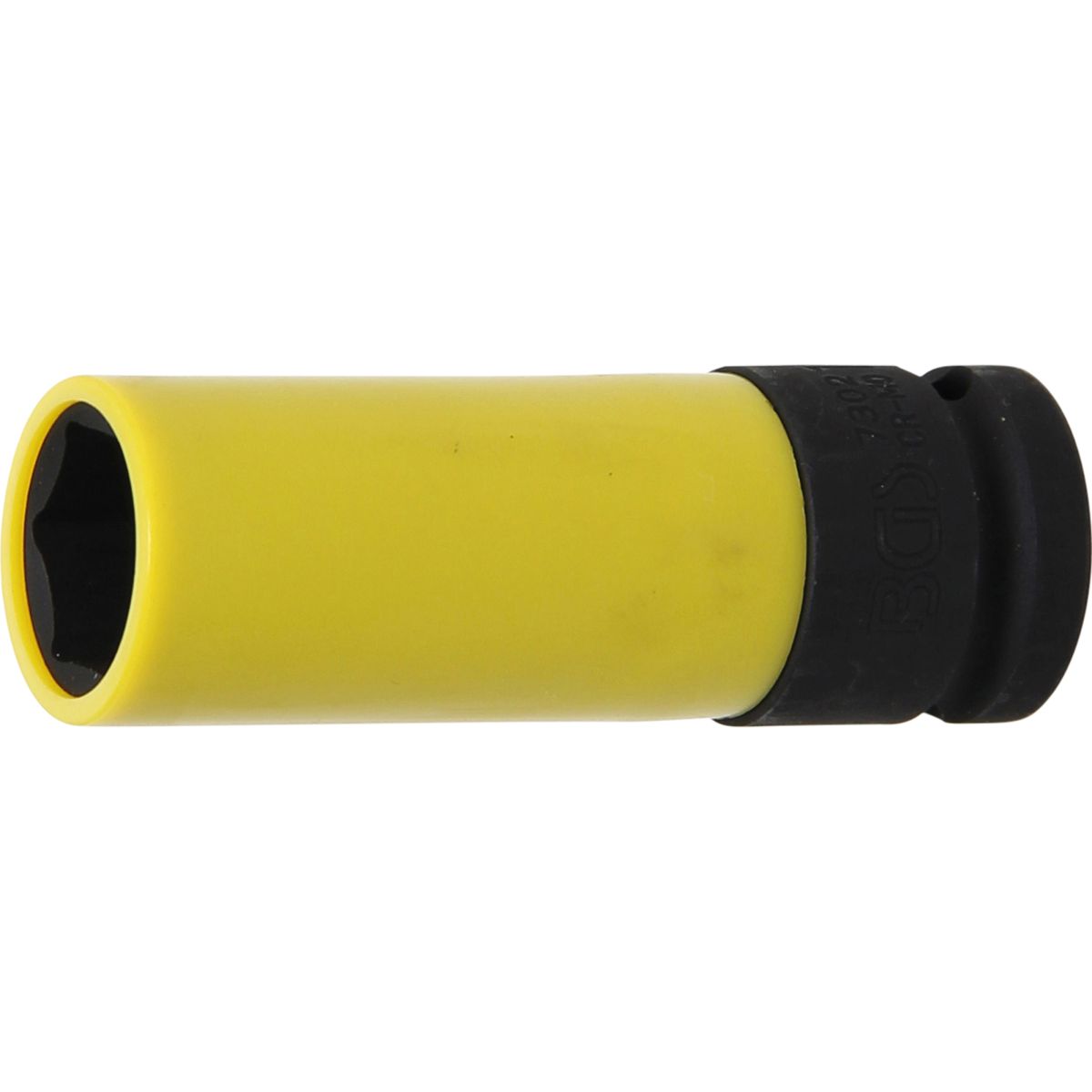 Vaso de impacto con protector de plástico | entrada 12,5 mm (1/2") | 19 mm