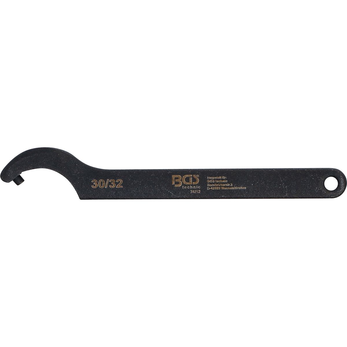 Hook Wrench with Pin | 30 - 32 mm