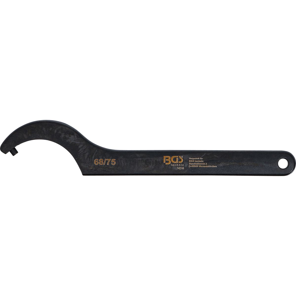 Hook Wrench with Pin | 68 - 75 mm