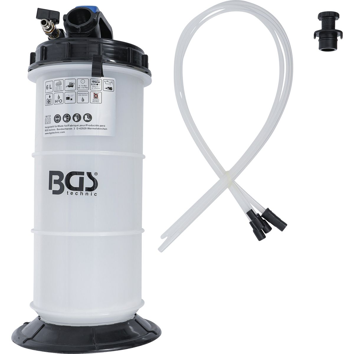Vacuum Extraction Pump | pneumatic | 6 l