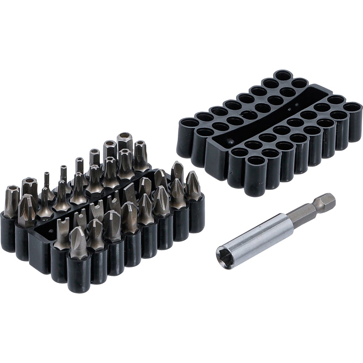 Bit Set | short | 6.3 mm (1/4") Drive | various types | 33 pcs.