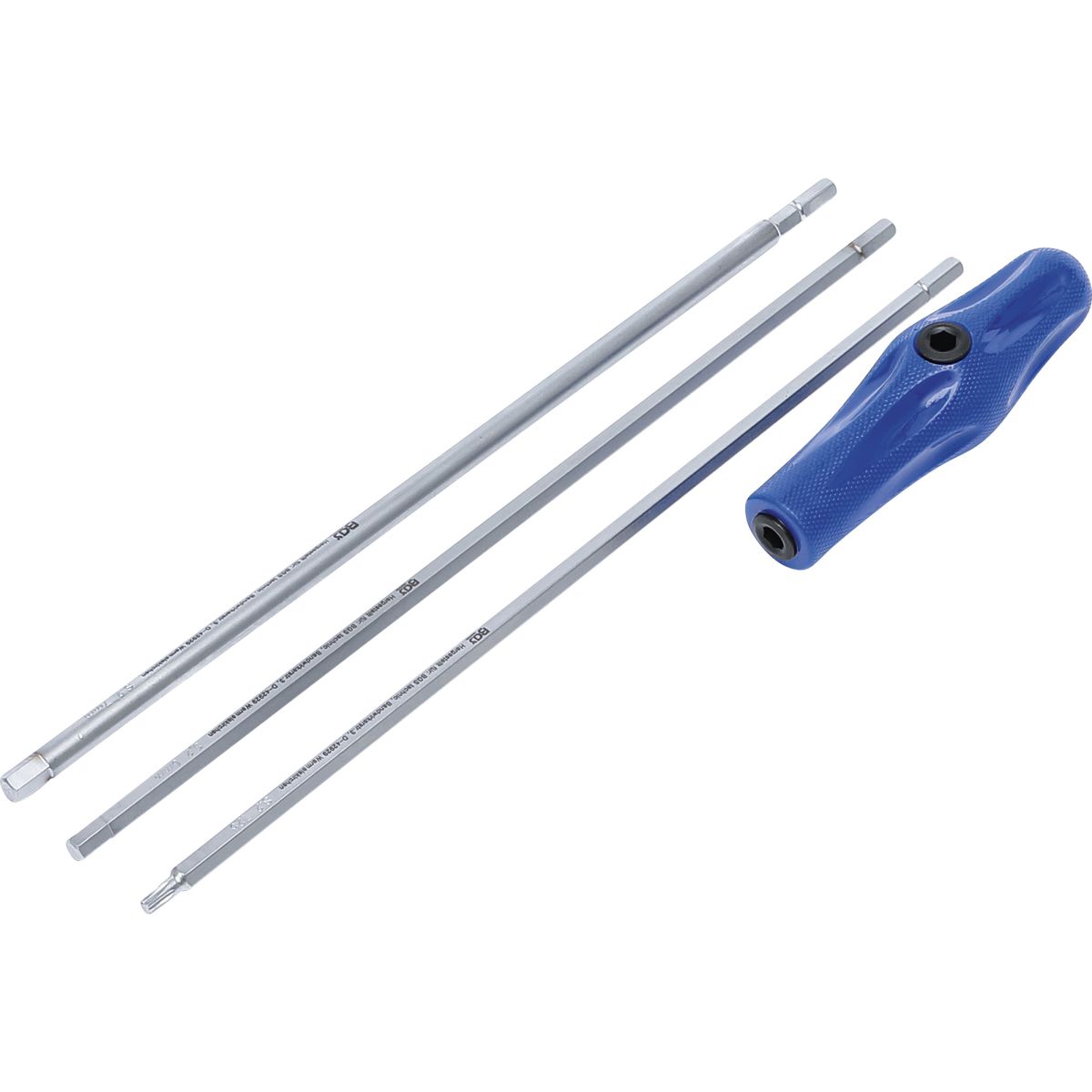 Special Screwdriver Set | T-Star (for Torx) | internal Hexagon | 4 pcs.