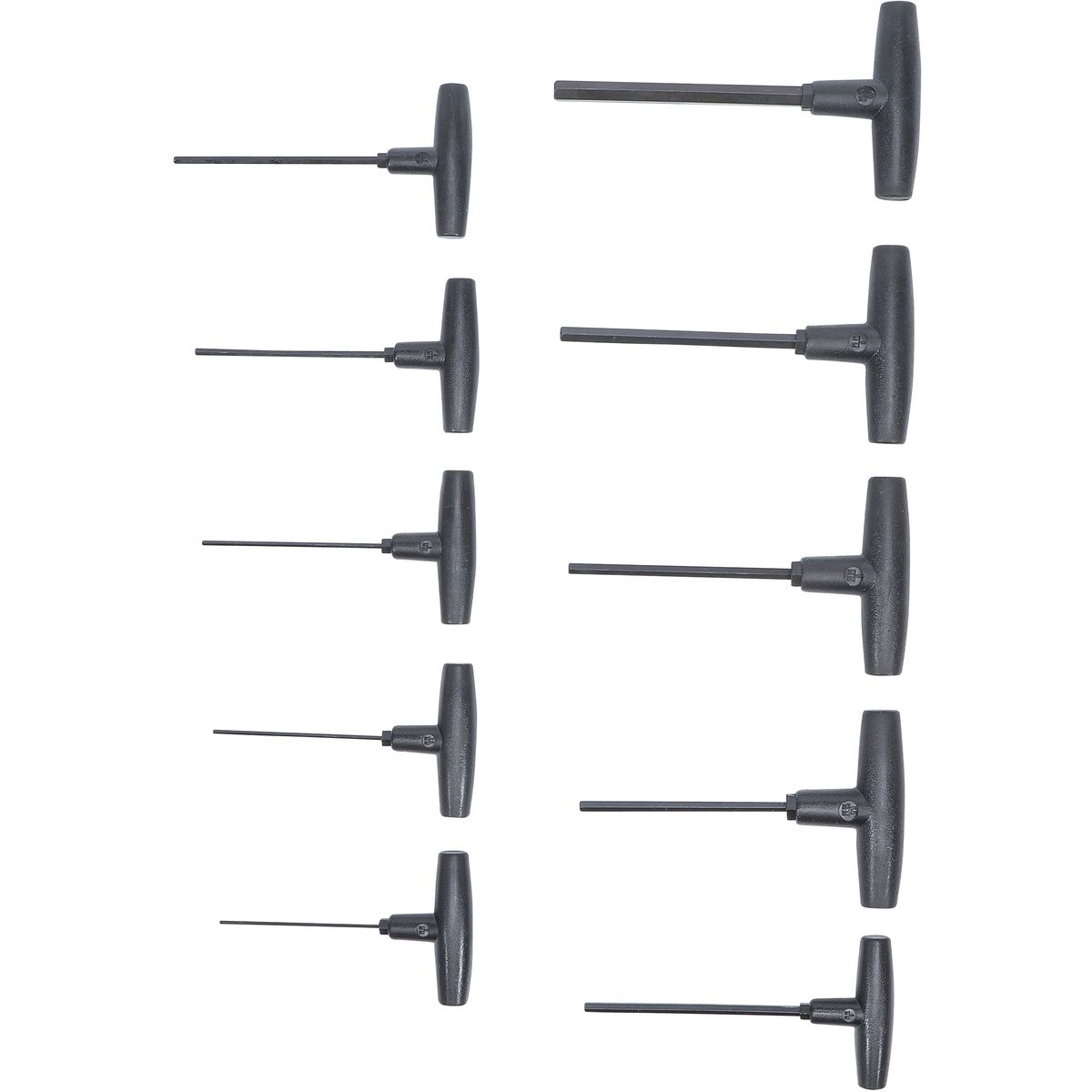 T-Handle Screwdriver Set | internal Hexagon 2 - 10 mm | 10 pcs.