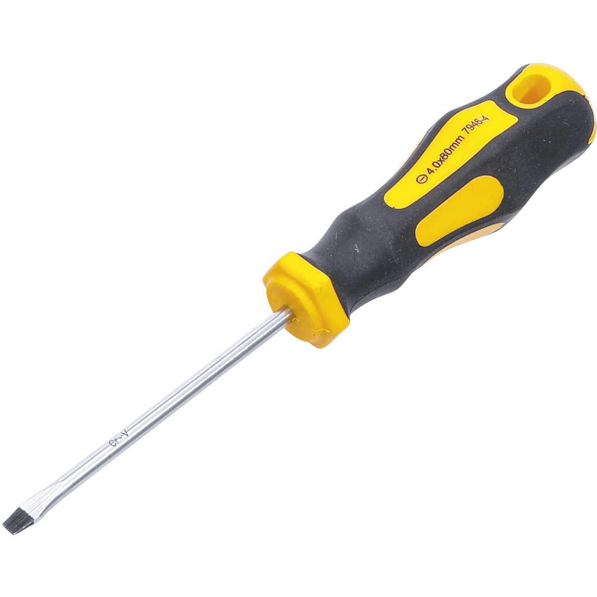 Screwdriver | Slot SL 4 mm | Blade Length 80 mm