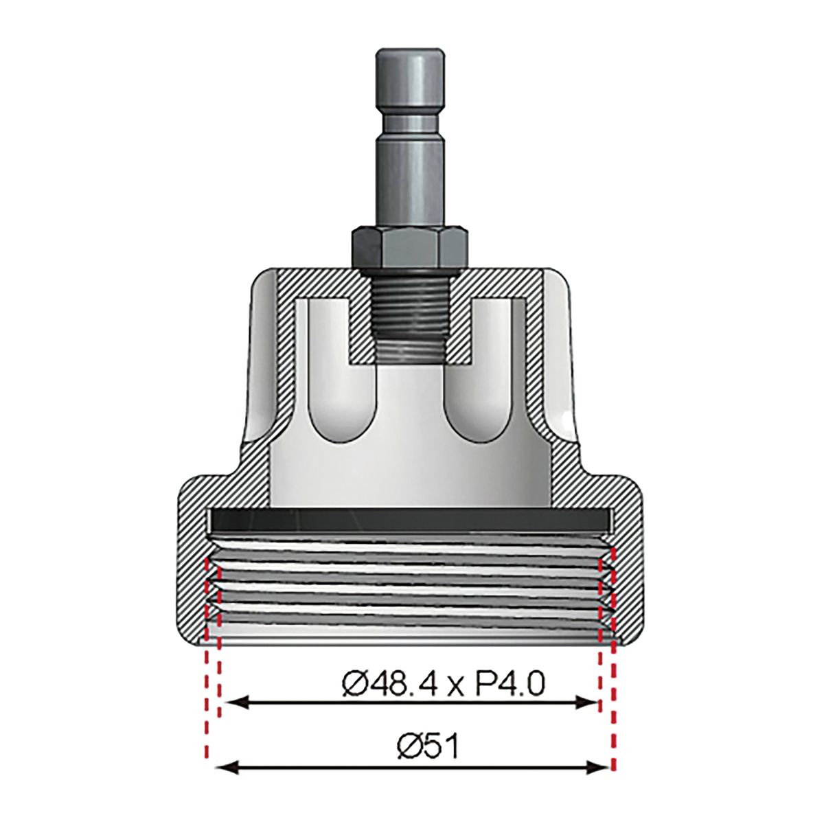 Adaptateur no 11 pour art. 8027, 8098 | pour Audi, VW