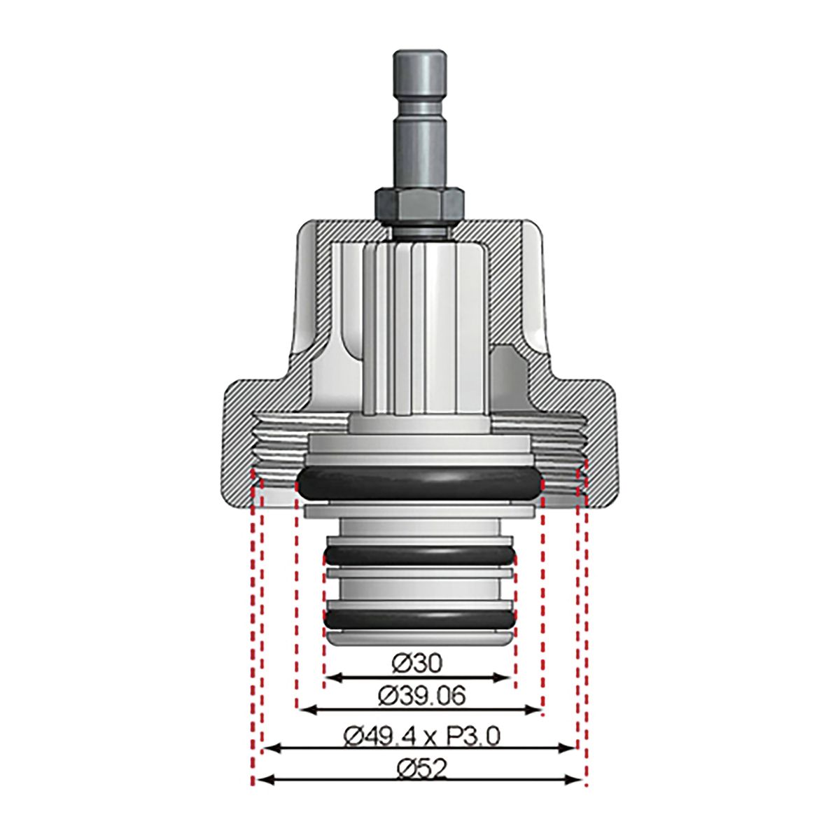 Adaptor No. 17 for BGS 8027, 8098 | for BMW