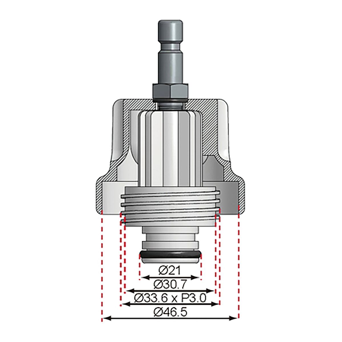 Adaptor No. 19 for BGS 8027, 8098 | for Toyota