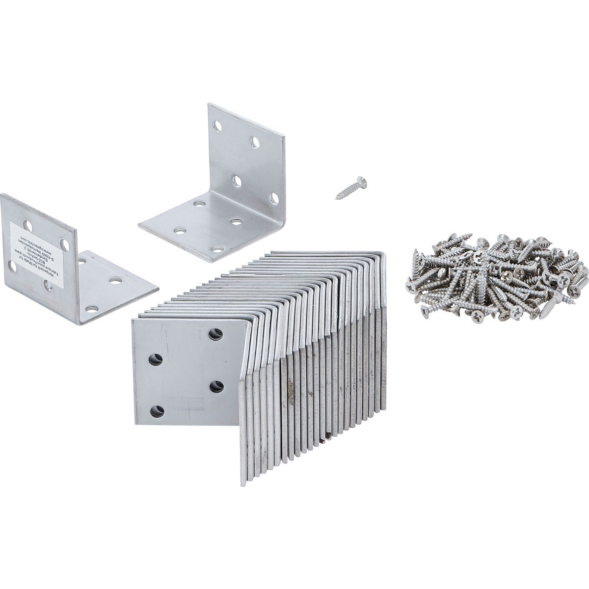 Angle Joint | stainless steel | 40 x 40 x 40 mm | Economy Pack | 25 pcs.