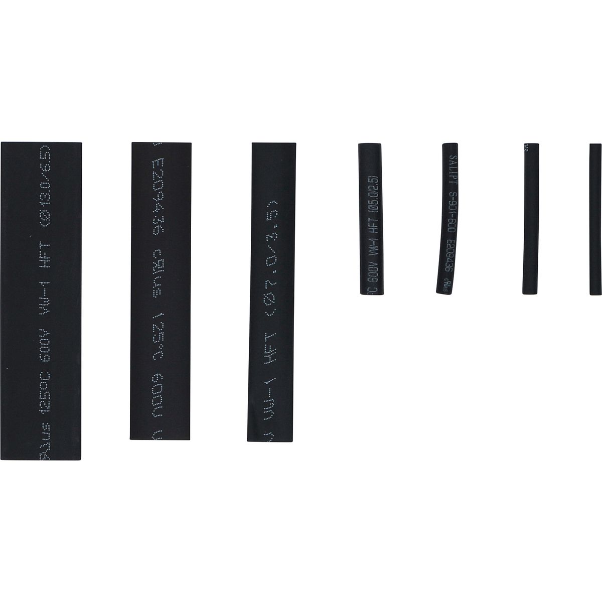 Shrink Tube Assortment | black | 127 pcs.