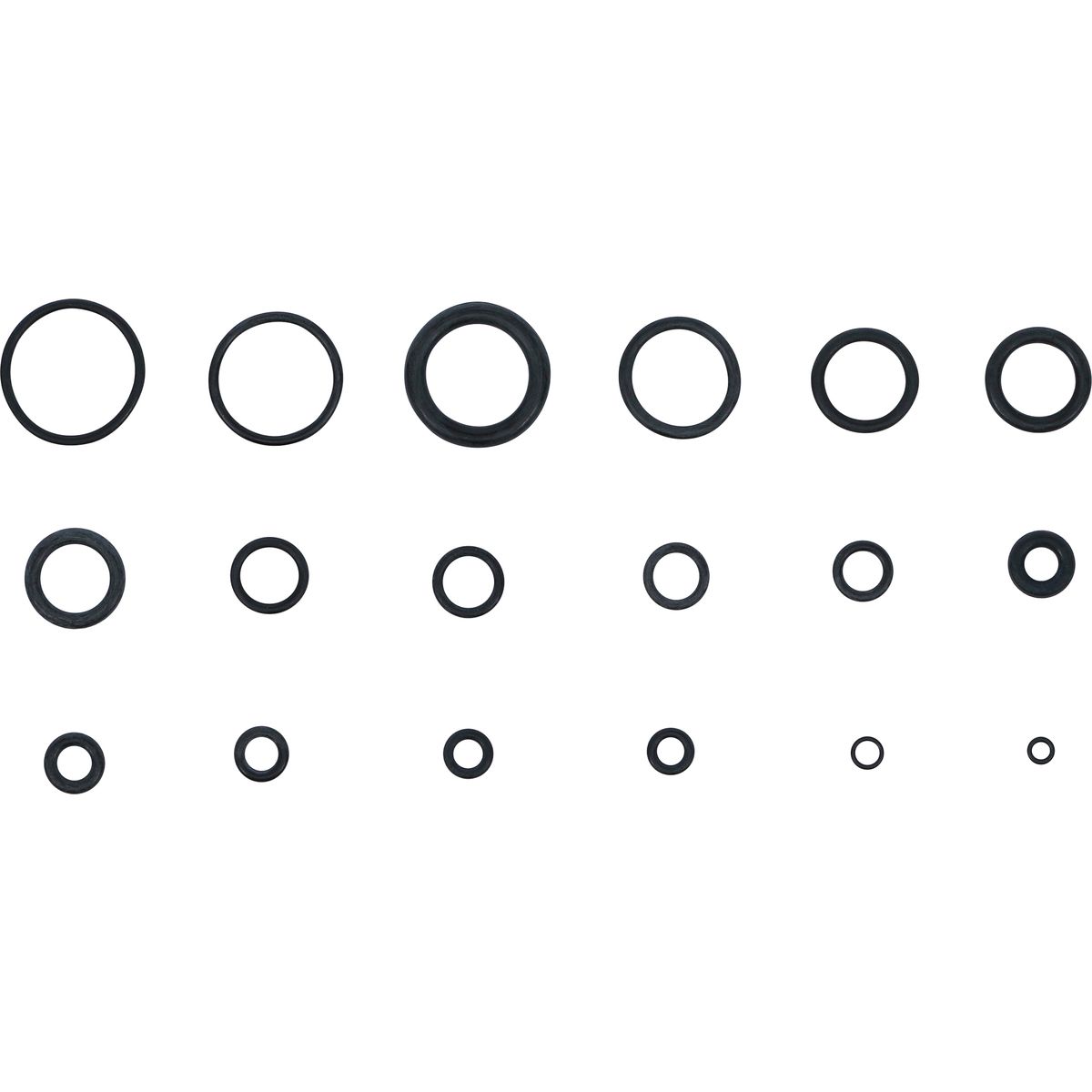 O-Ring-Sortiment | Ø 3 - 22 mm | 225-tlg.