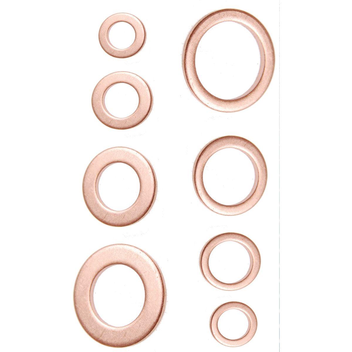 Seal Ring Assortment | Copper | 150 pcs.