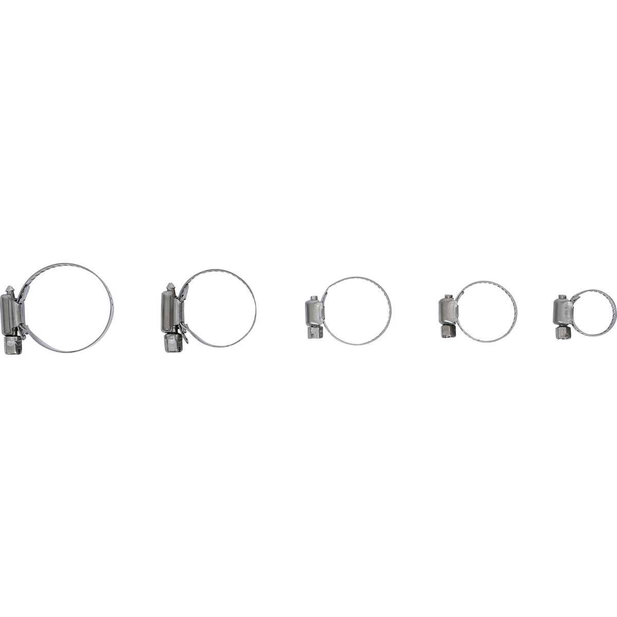 Assortiment de colliers de serrage | inoxydable | Ø 16 - 38 mm | 26 pièces