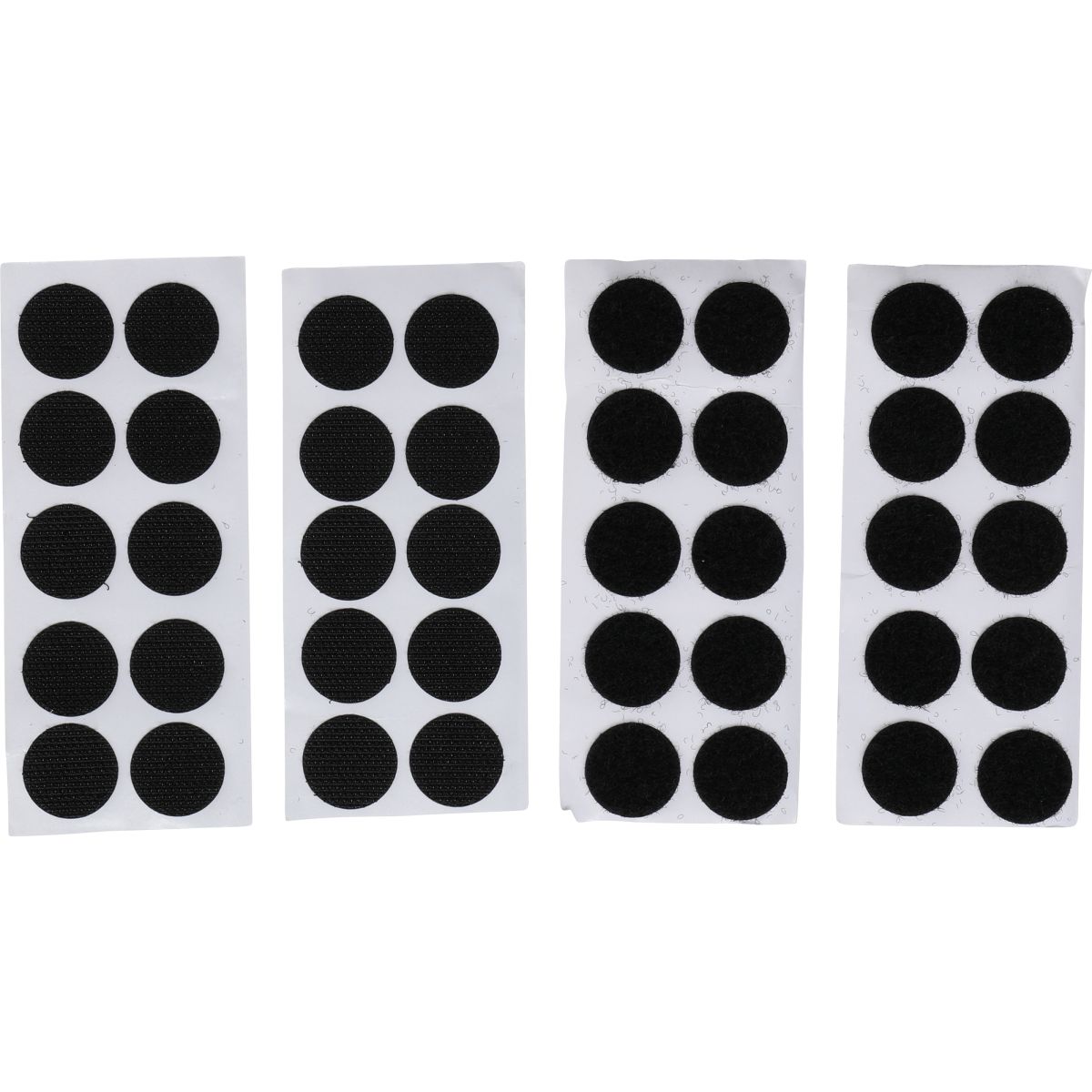 Hook & Loop Dots | self-adhesive | black | 40 pcs.