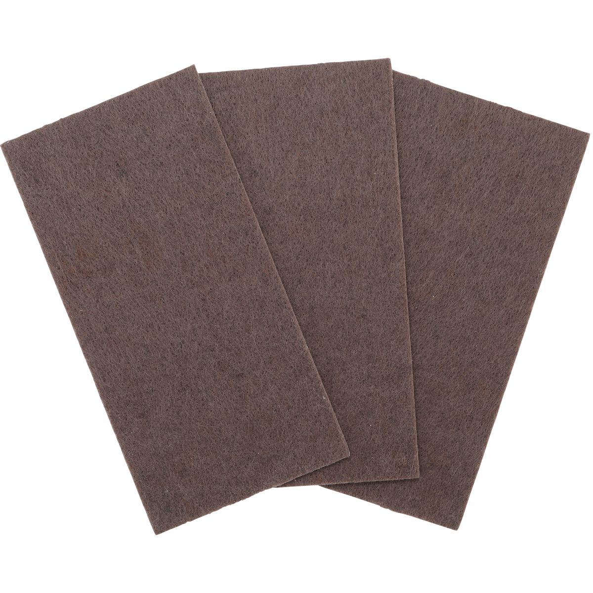 Felt Pad | Mats | brown | 100 x 200 mm | 3 pcs.