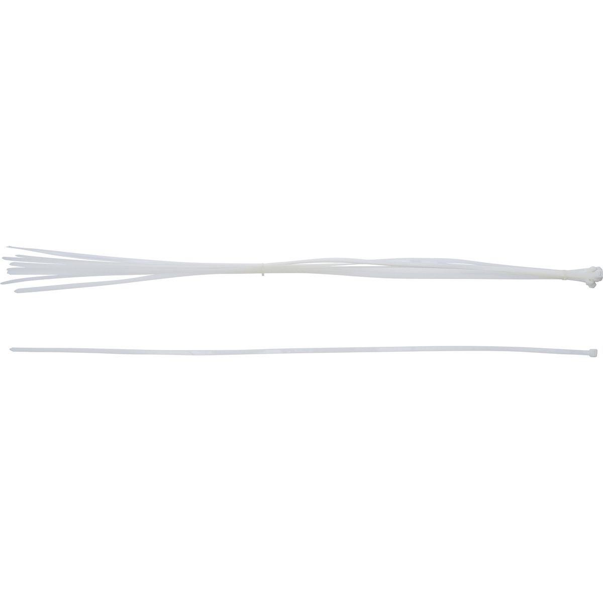 Kabelbinder-Sortiment | weiß | 8,0 x 1000 mm | 10-tlg.