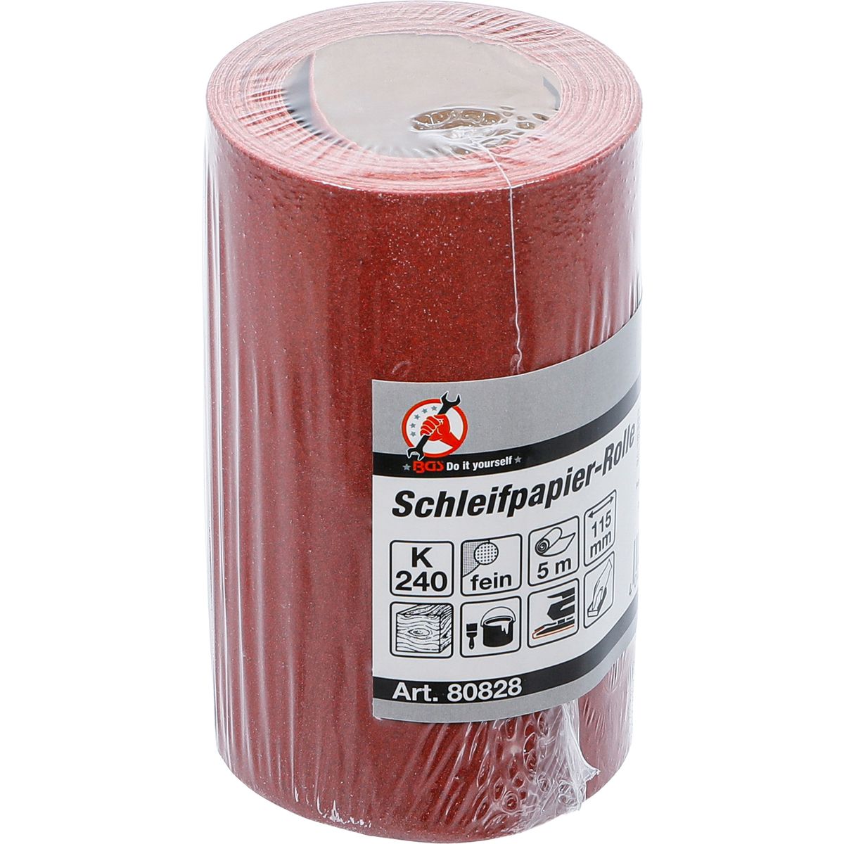 Abrasive Paper Roll | 115 mm x 5m | Grit 240