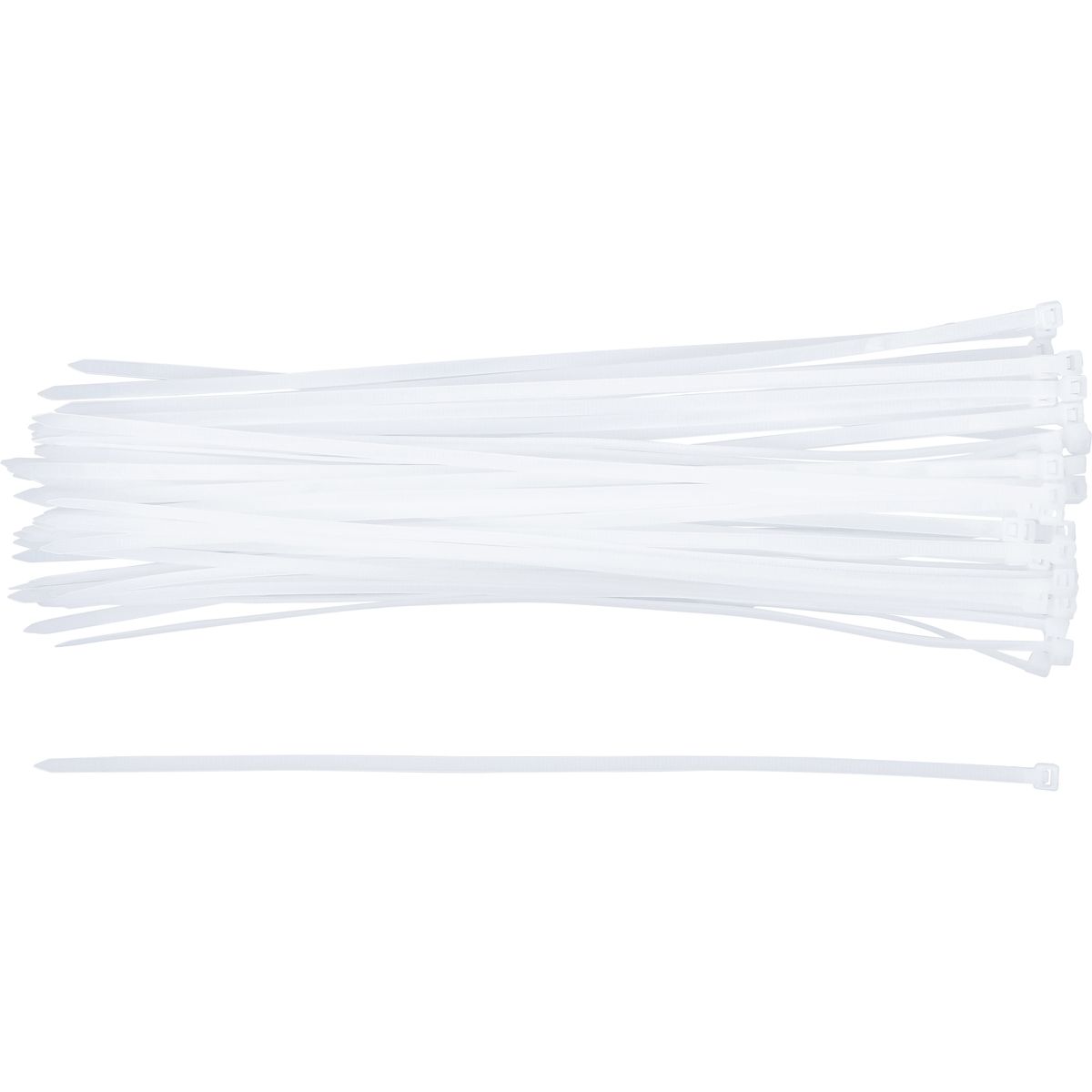 Cable Tie Set | white | 4.8 x 300 mm | 50 pcs.