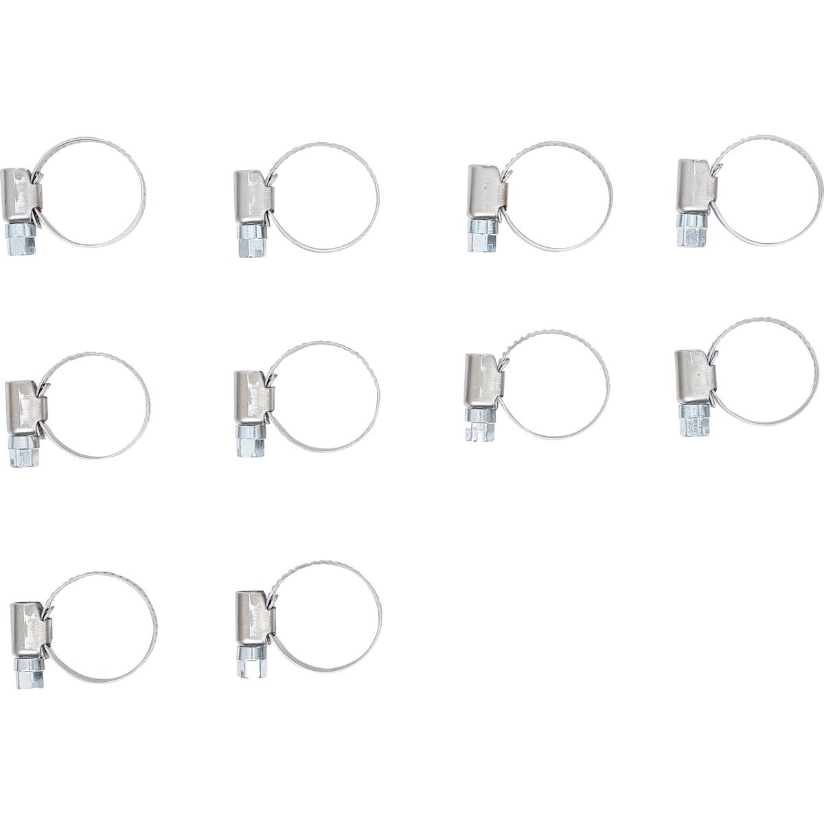 Hose Clamps | Stainless | 16 x 25 mm | 10 pcs.