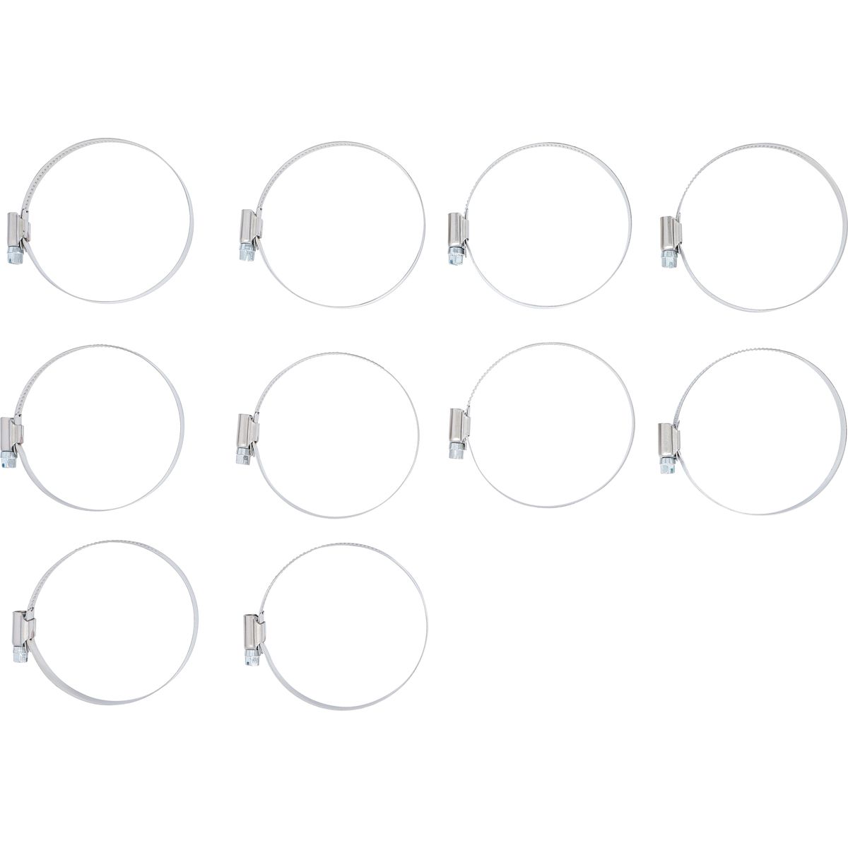 Colliers | inoxydable | 60 x 80 mm | 10 pièces