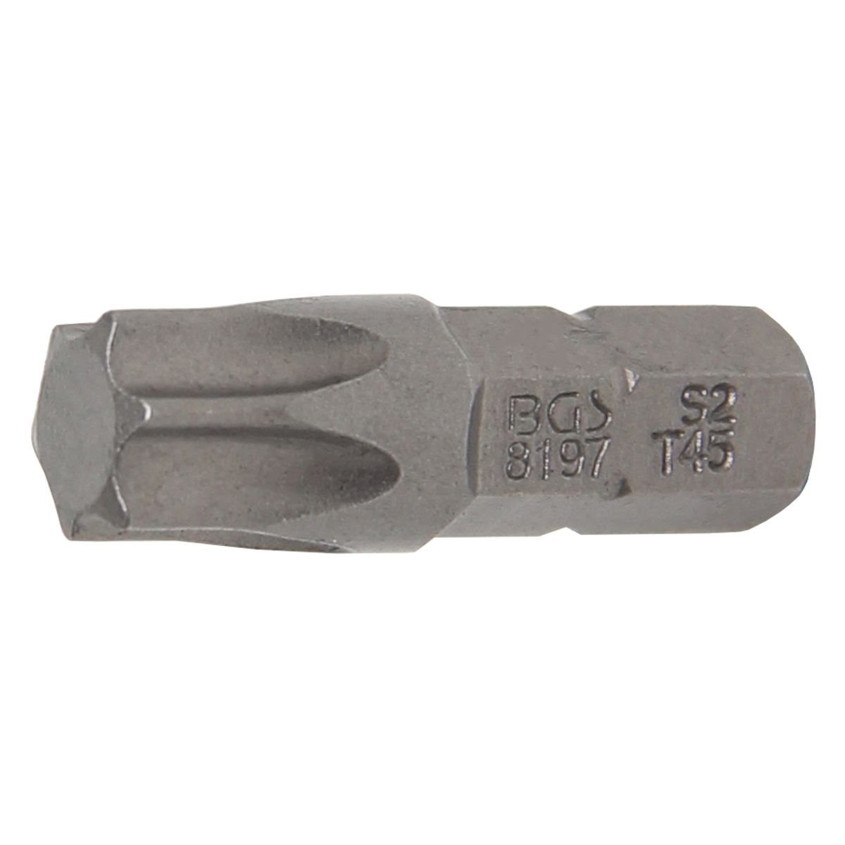 Punta | entrada 6,3 mm (1/4") | perfil en T (para Torx) T45