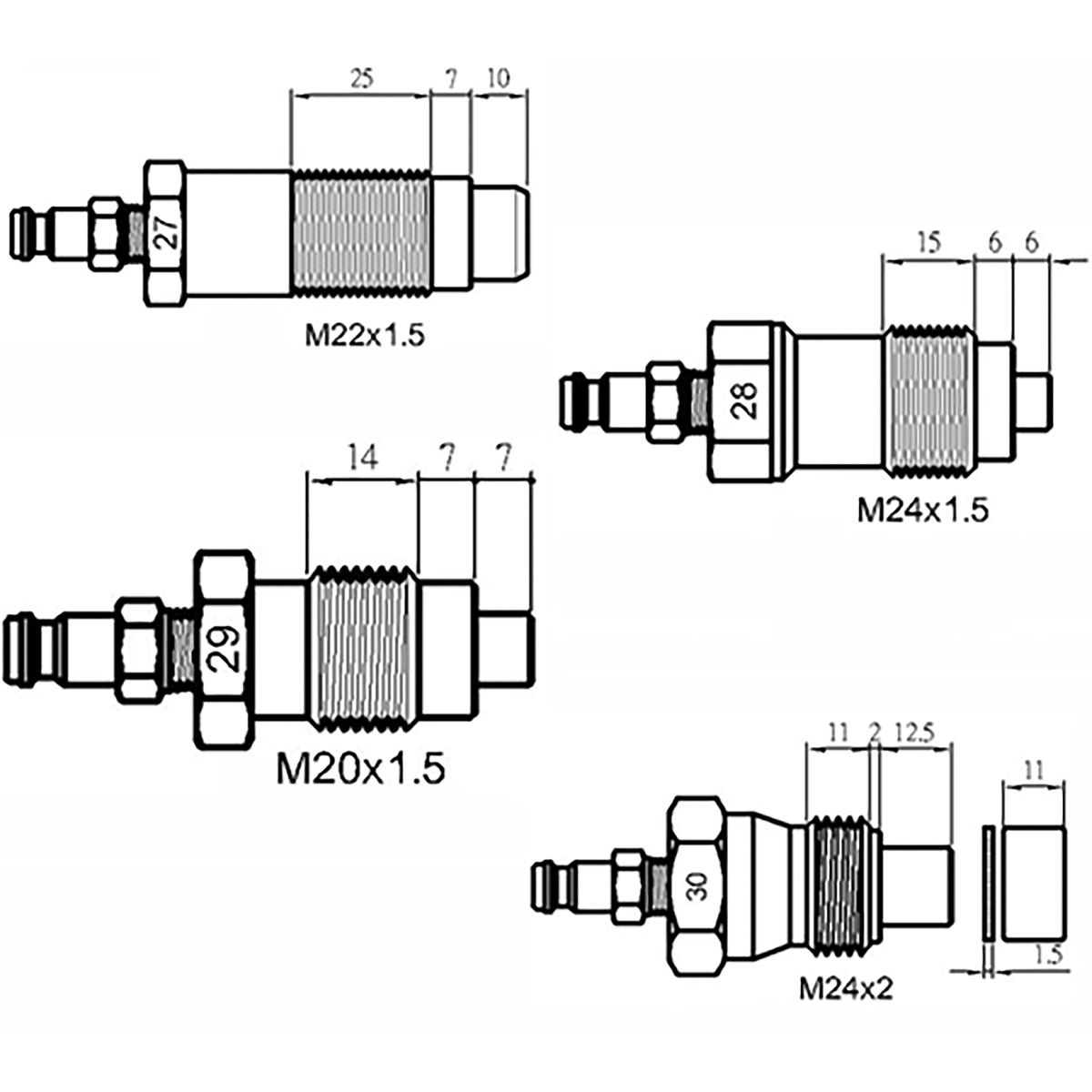 Compression Tester for Petrol and Diesel engines