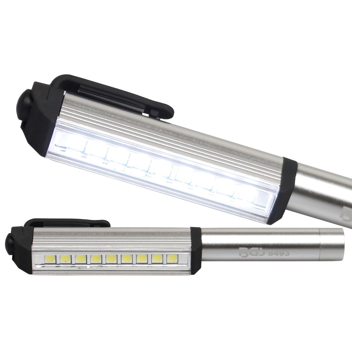 Linterna LED de Aluminio con 9 LED