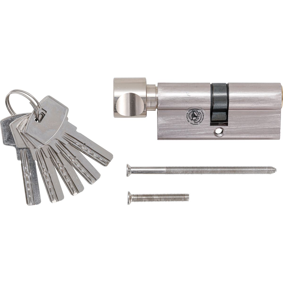 Security Cylinder Lock | with Rotary Knob | 70 mm