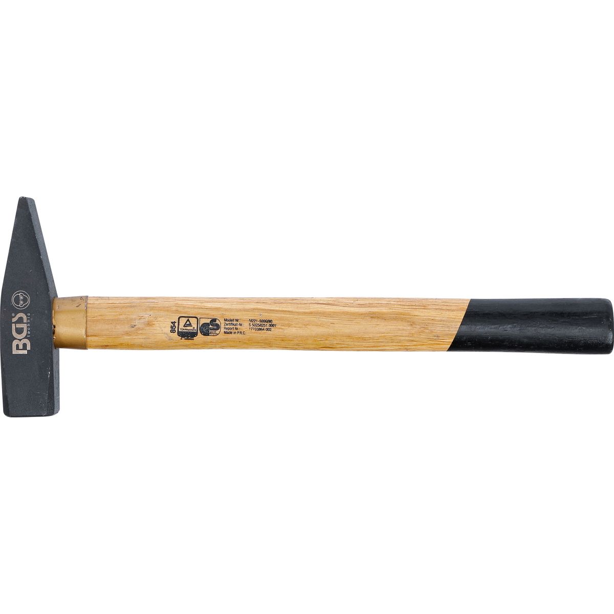 Schlosserhammer | Holz-Stiel | DIN 1041 | 500 g