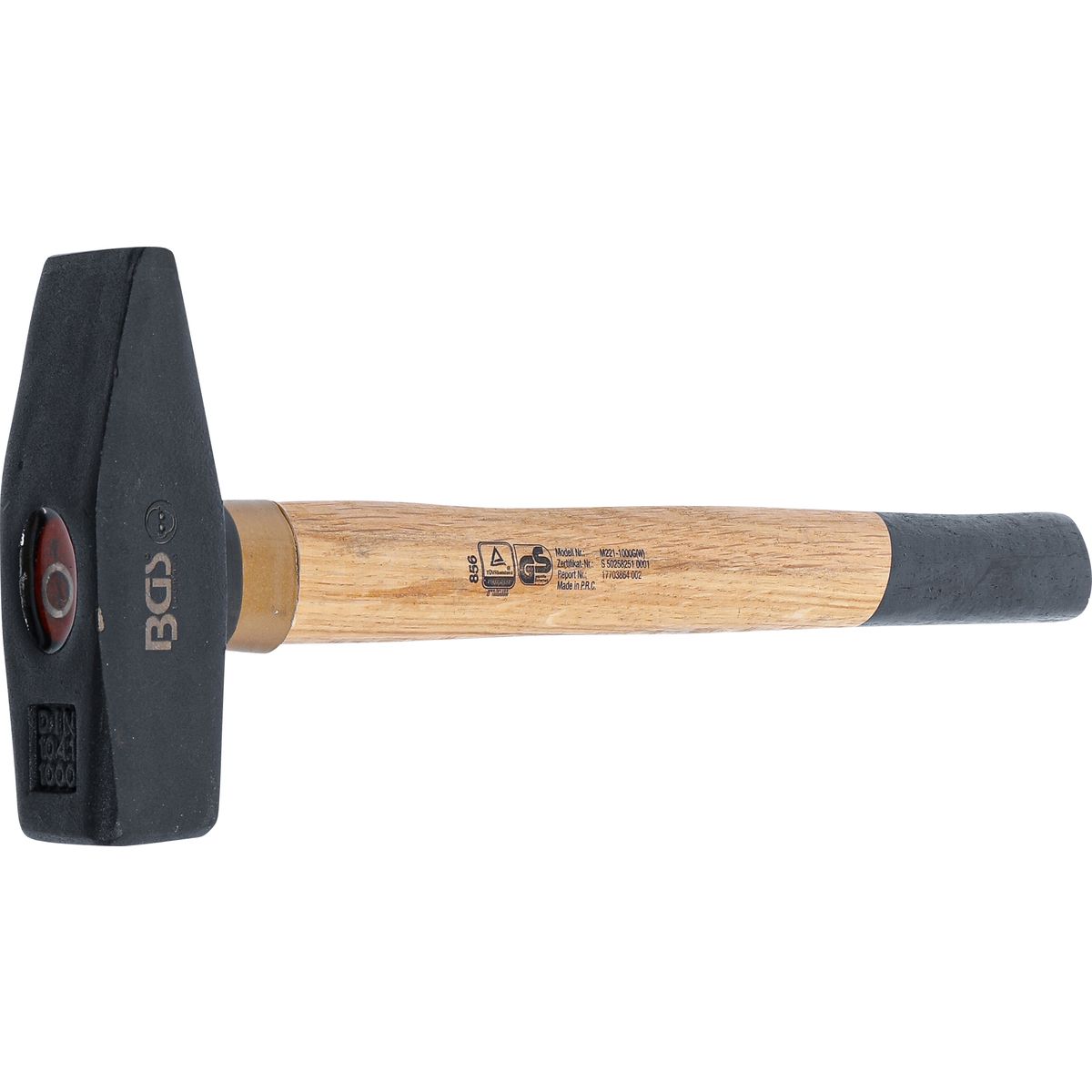 Machinist's Hammer | Wooden Handle | DIN 1041 | 1000 g