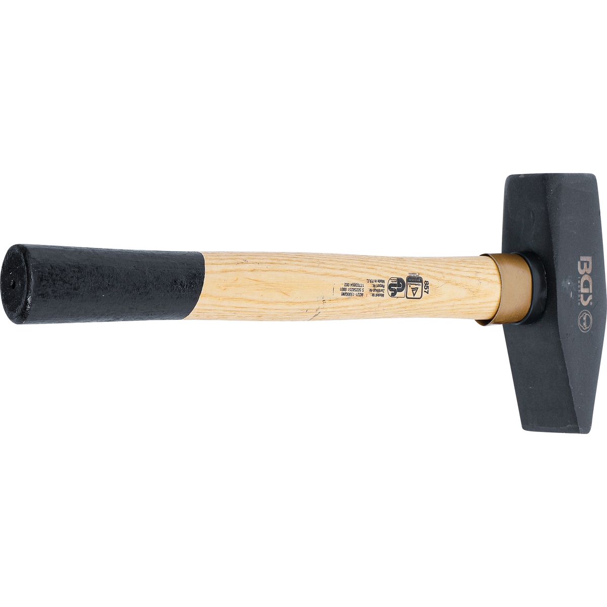 Schlosserhammer | Holz-Stiel | DIN 1041 | 1500 g