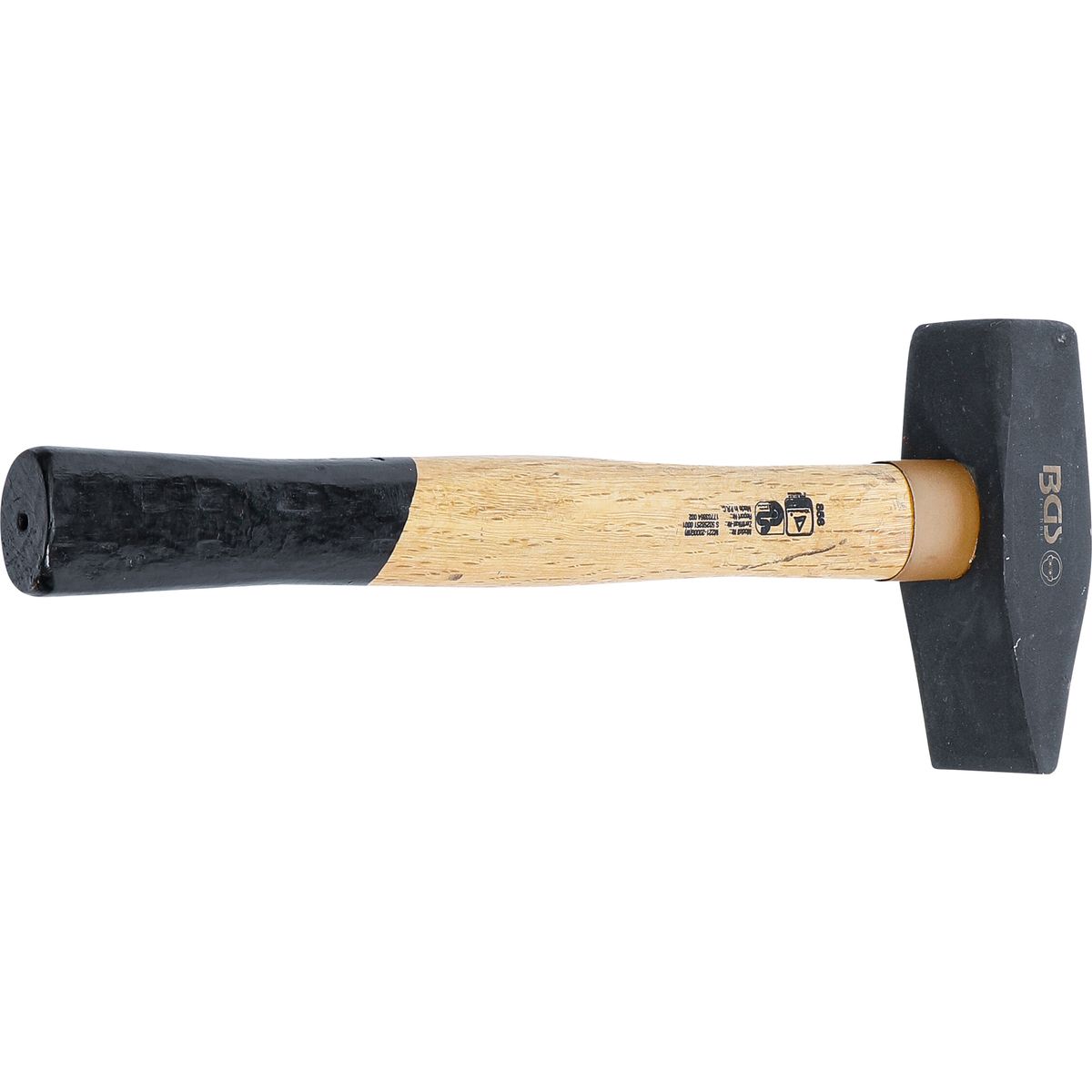 Schlosserhammer | Holz-Stiel | DIN 1041 | 2000 g