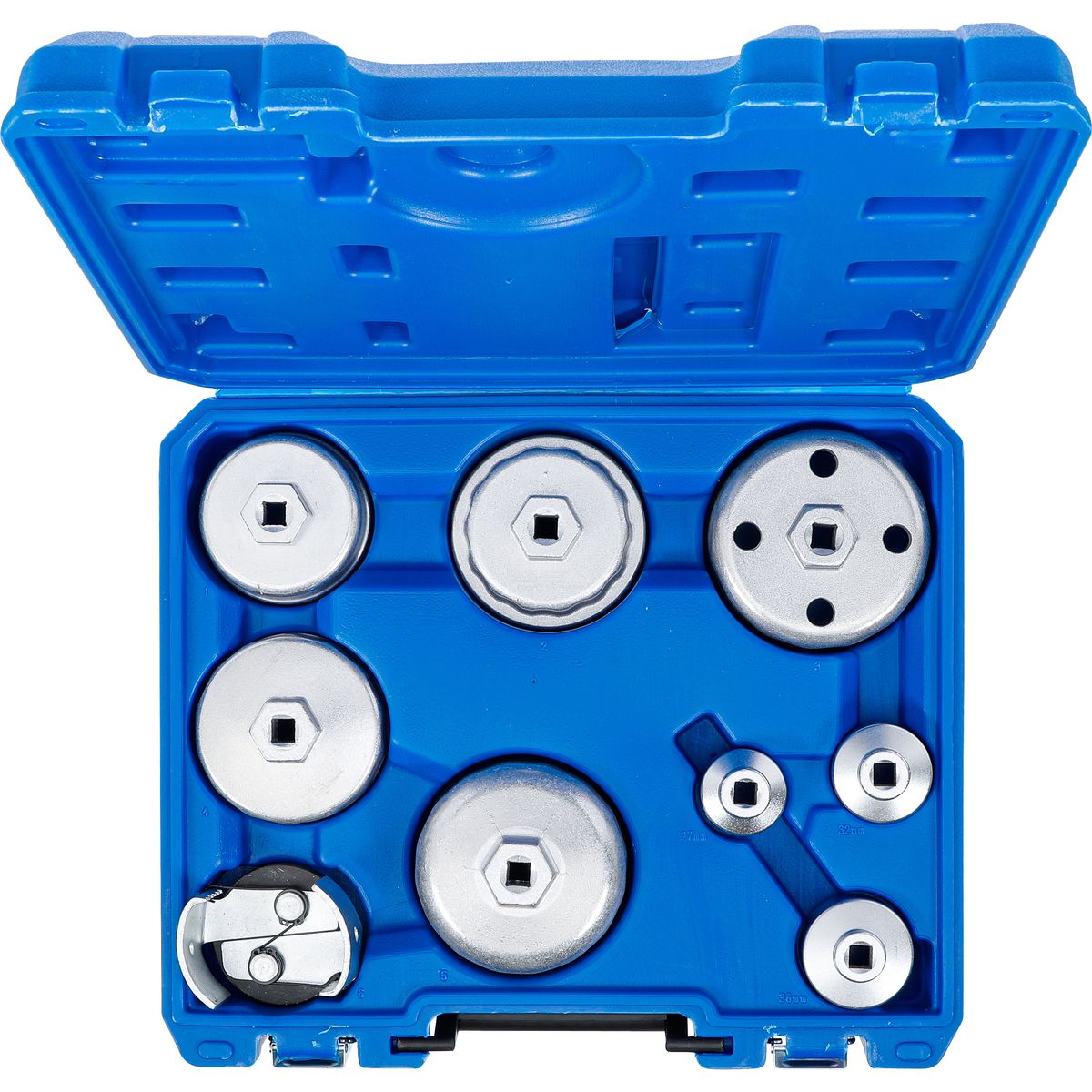 Oil Filter Wrench Set | Ø 27 - 88.8 mm | 9 pcs.