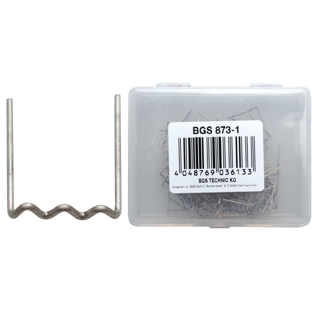 Repair Staples | U-Type | Ø 0.6 mm | 100 pcs.