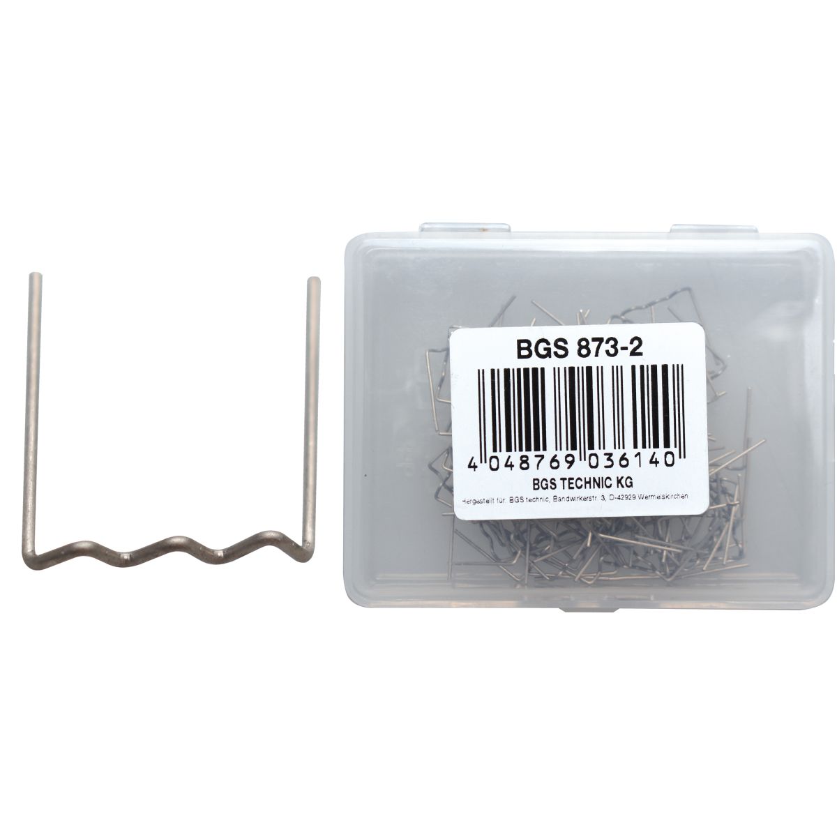 Repair Staples | U-Type | Ø 0.8 mm | 100 pcs.