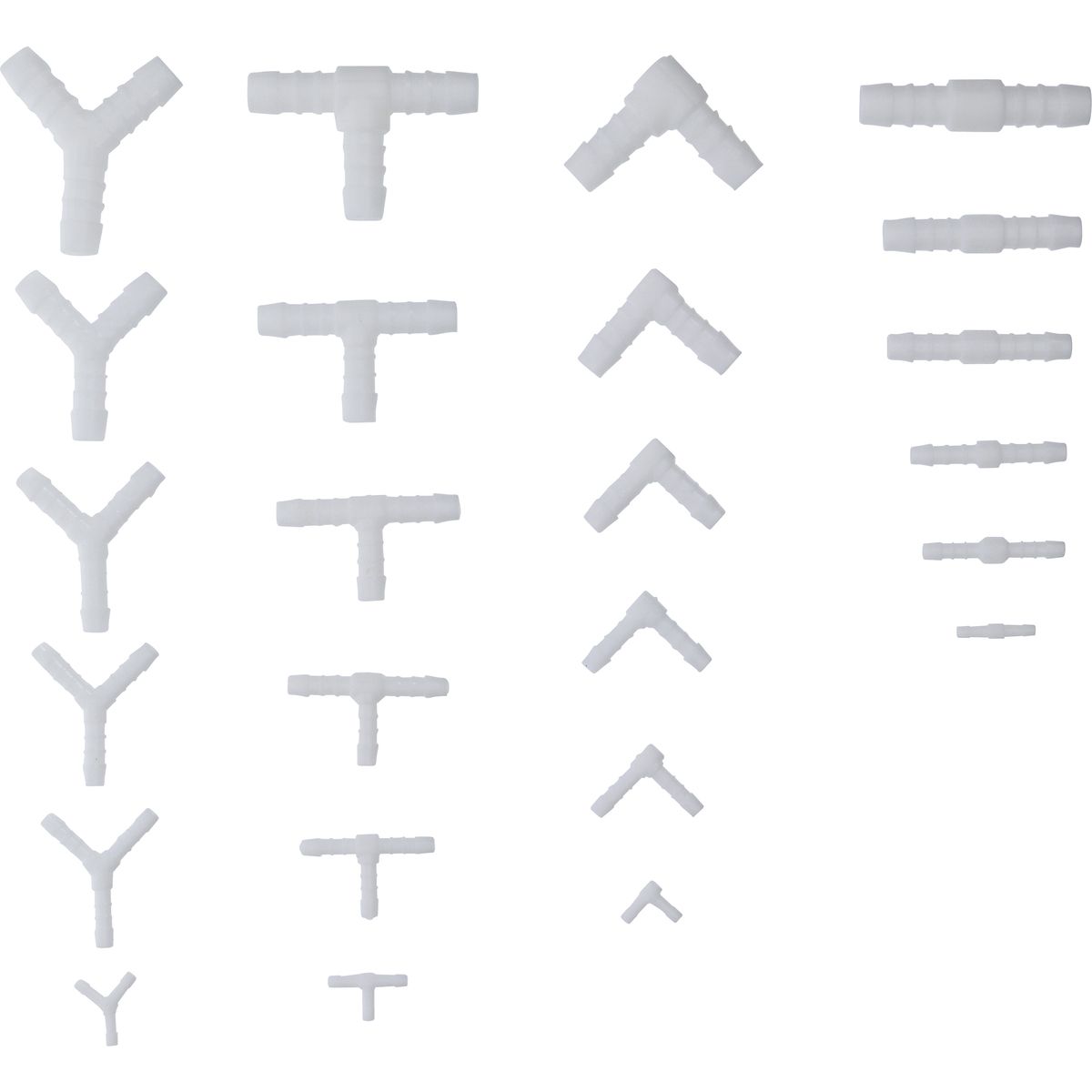 Schlauchverbinder-Sortimente | kraftstoffbeständig | 100 tlg.