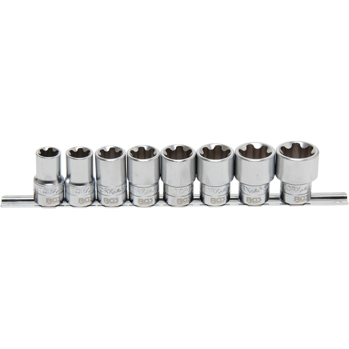 Socket Set, T-Star Plus (for Torx Plus) | 12.5 mm (1/2") Drive | 18EP - 32EP | 8 pcs.