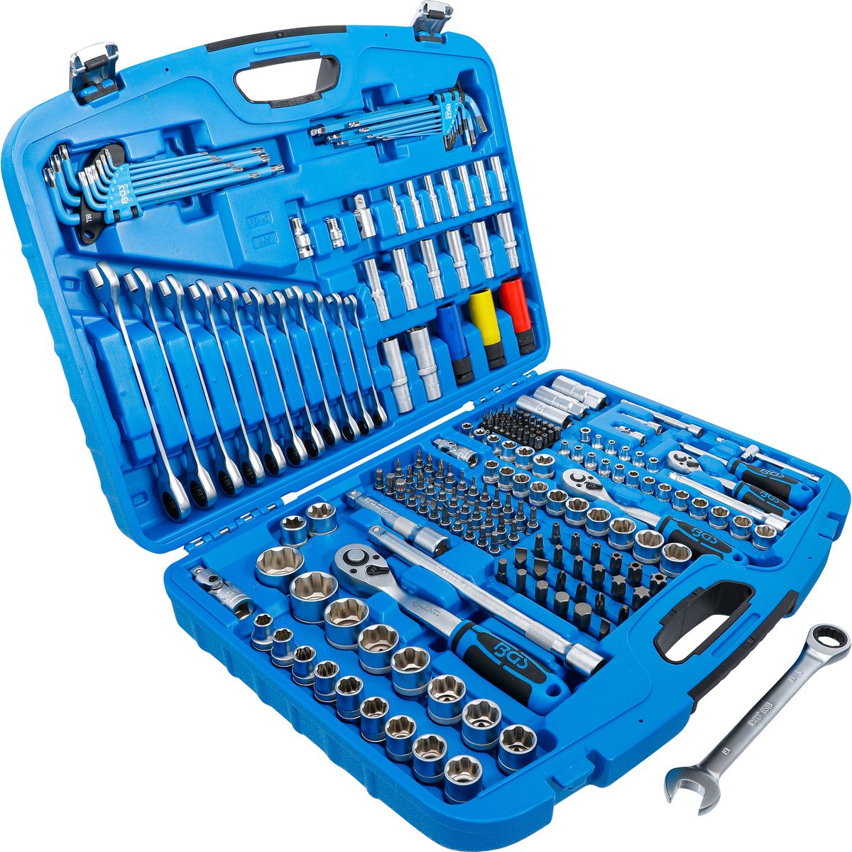 Socket Set | 6.3 mm (1/4") / 10 mm (3/8") / 12.5 mm (1/2") Drive | 218 pcs.