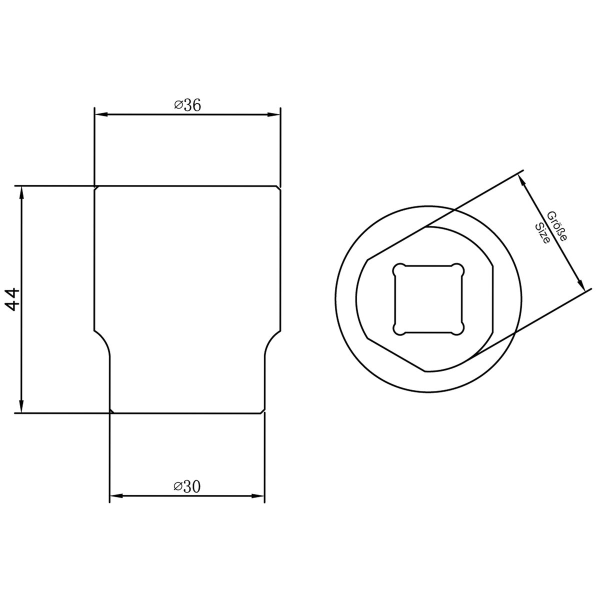 Jeu de douilles pour pompes Bosch VE